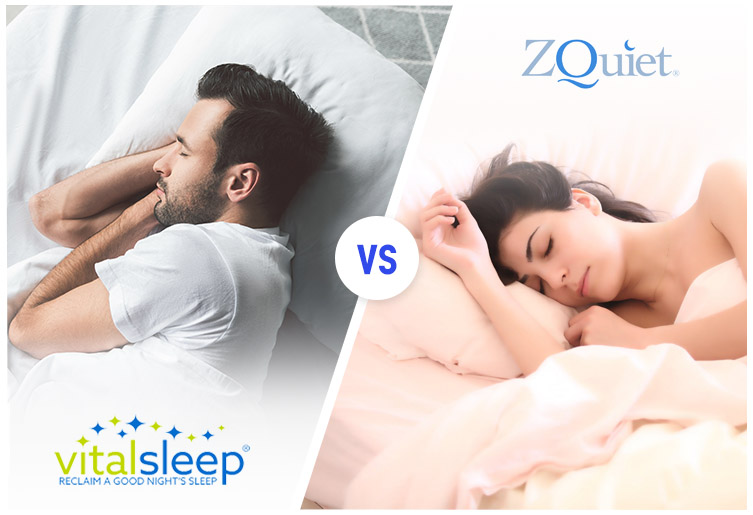 ZQuiet® or VitalSleep® &#8211; Which One Will Help You Stop Snoring?