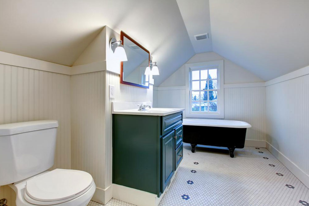 How to design a small bathroom?